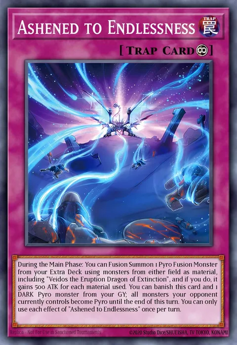 Ashened to Endlessness trading card