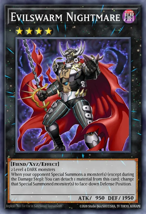 Evilswarm Nightmare trading card