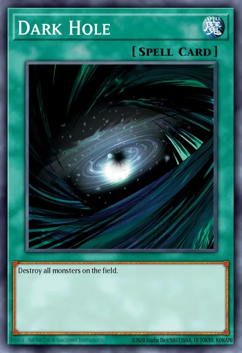Dark Hole trading card