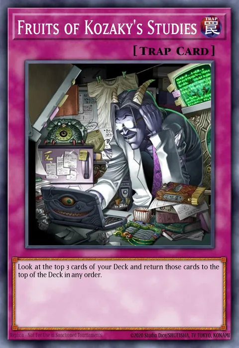 Fruits of Kozaky's Studies trading card