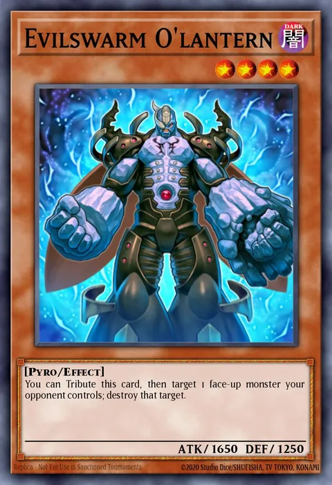Evilswarm O'lantern trading card