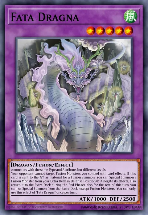 Fata Dragna trading card