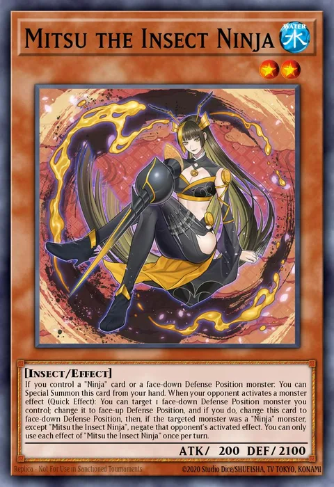 Mitsu the Insect Ninja trading card