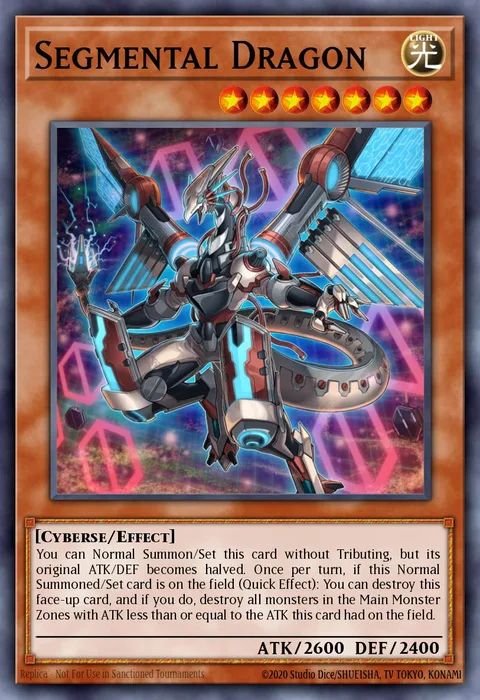 Segmental Dragon trading card