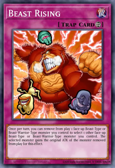 Beast Rising trading card