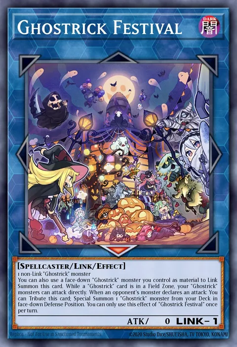 Ghostrick Festival trading card
