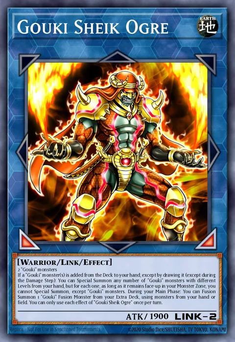 Gouki Sheik Ogre trading card