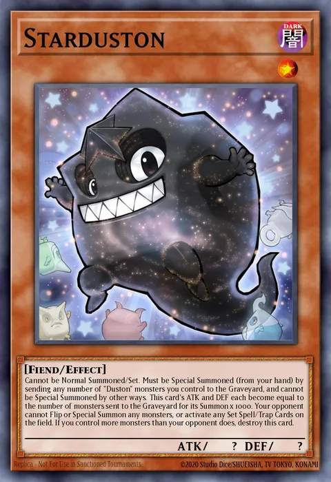 Starduston trading card