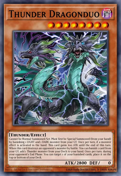 Thunder Dragonduo trading card