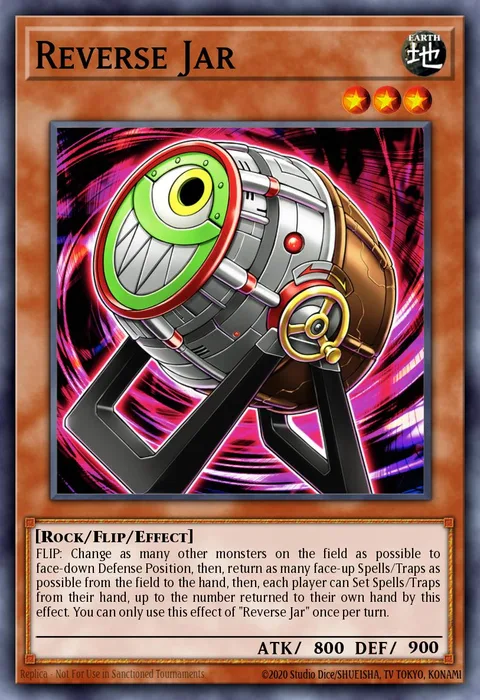 Reverse Jar trading card
