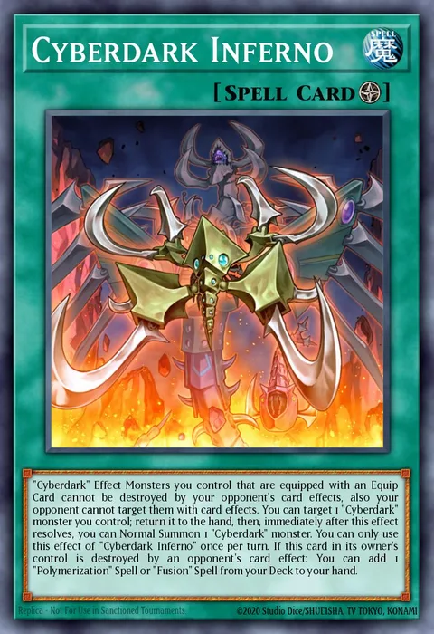 Cyberdark Inferno trading card