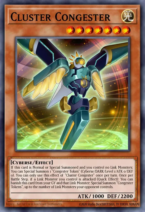 Cluster Congester trading card