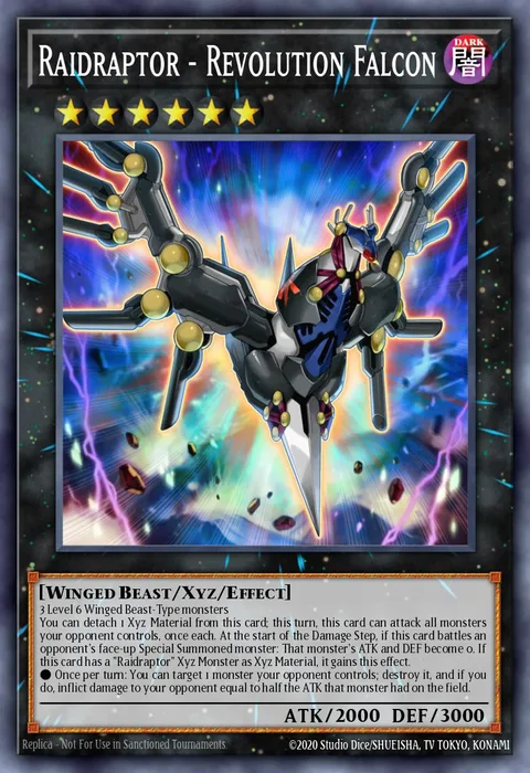 Raidraptor - Revolution Falcon trading card