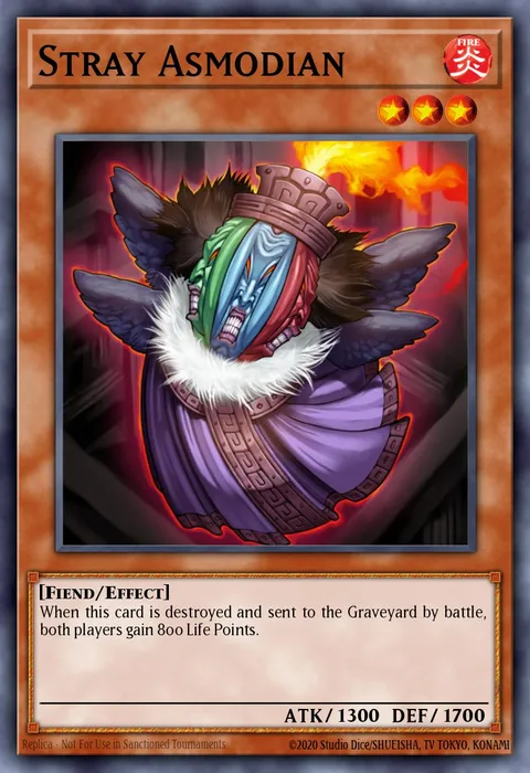Stray Asmodian trading card