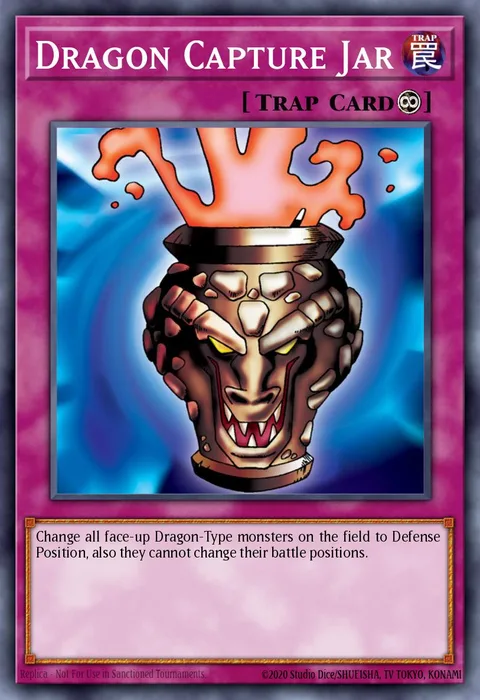 Dragon Capture Jar trading card