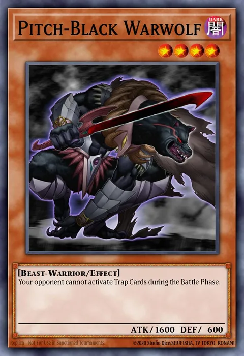 Pitch-Black Warwolf trading card