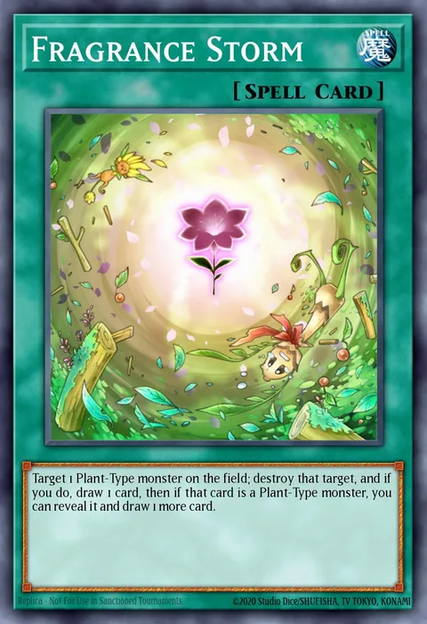Fragrance Storm trading card