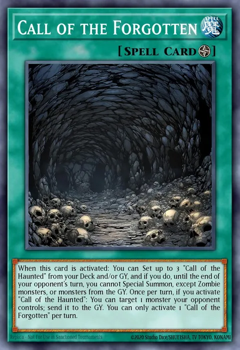 Call of the Forgotten trading card
