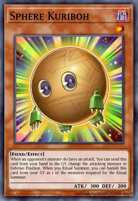 Sphere Kuriboh trading card
