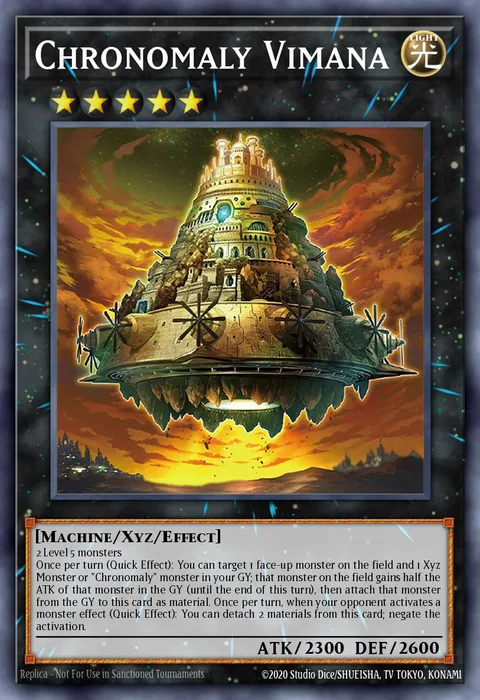 Chronomaly Vimana trading card
