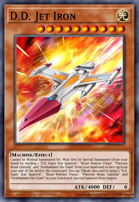 D.D. Jet Iron trading card