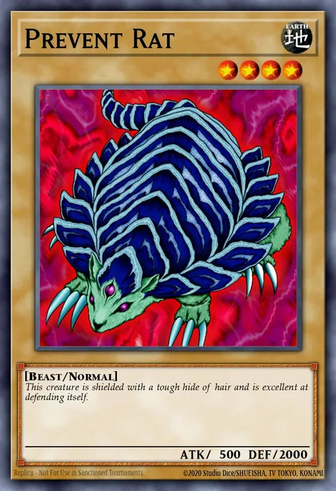 Prevent Rat trading card