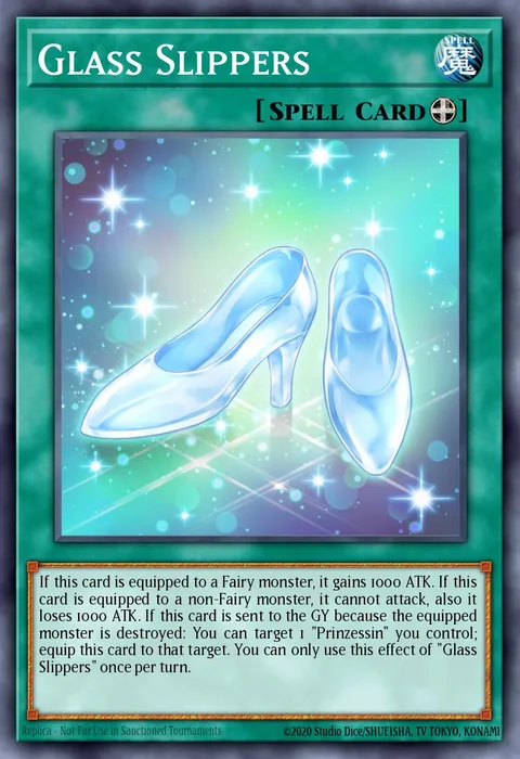 Glass Slippers trading card