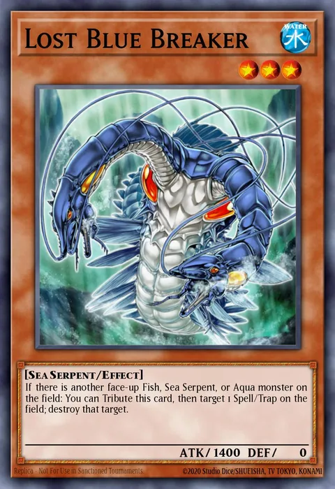 Lost Blue Breaker trading card