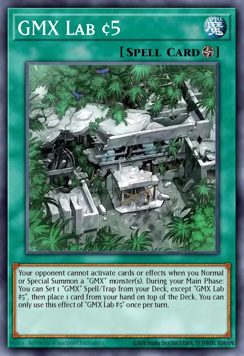 GMX Lab #5 trading card