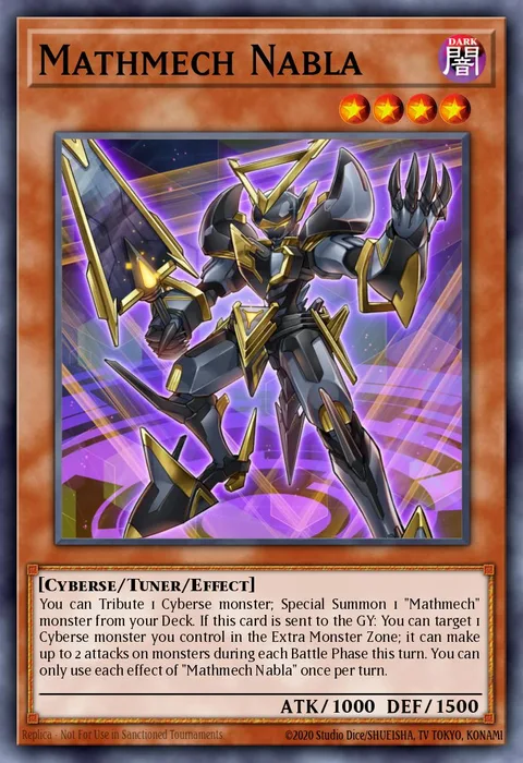 Mathmech Nabla trading card