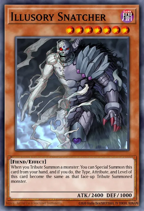Illusory Snatcher trading card
