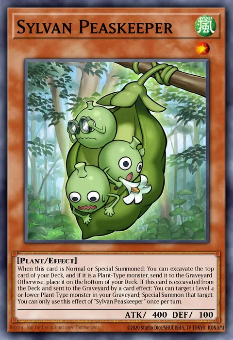 Sylvan Peaskeeper trading card