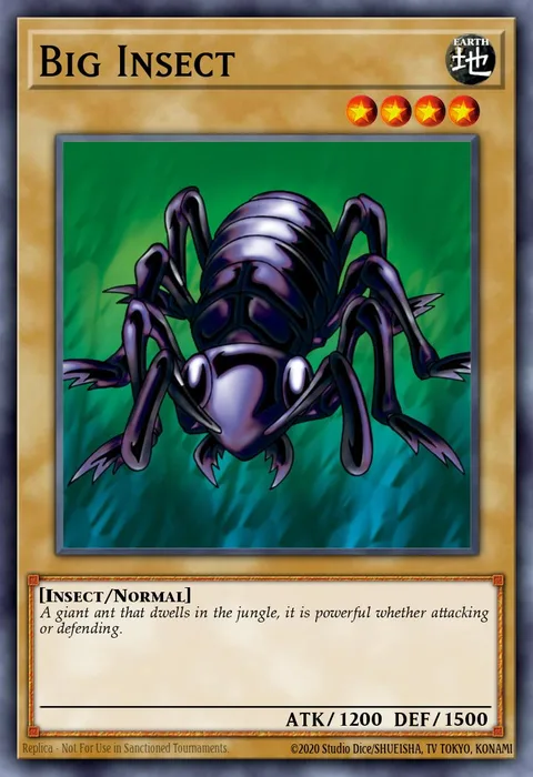 Big Insect trading card