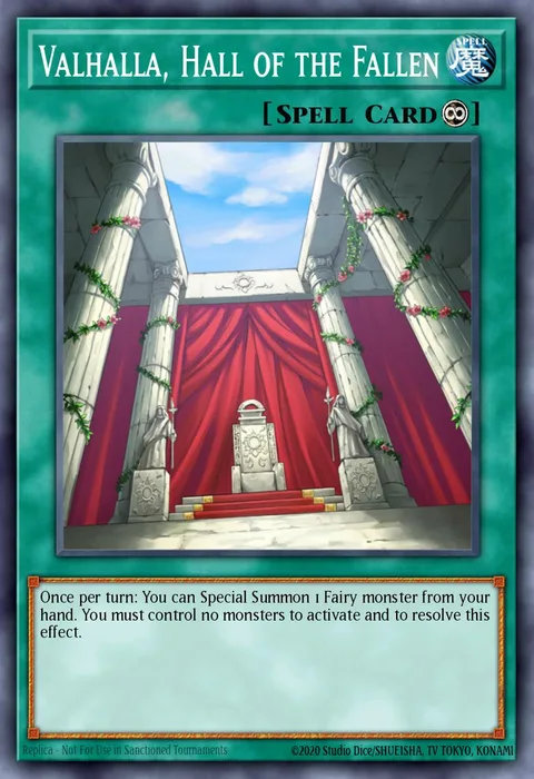 Valhalla, Hall of the Fallen trading card