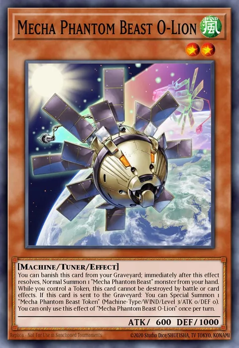 Mecha Phantom Beast O-Lion trading card