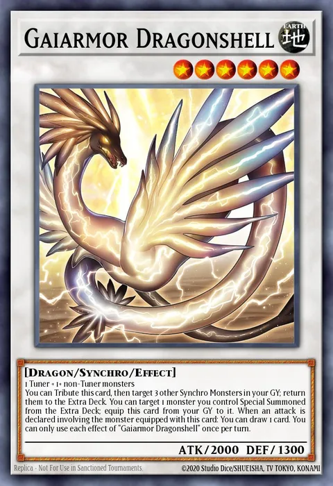 Gaiarmor Dragonshell trading card