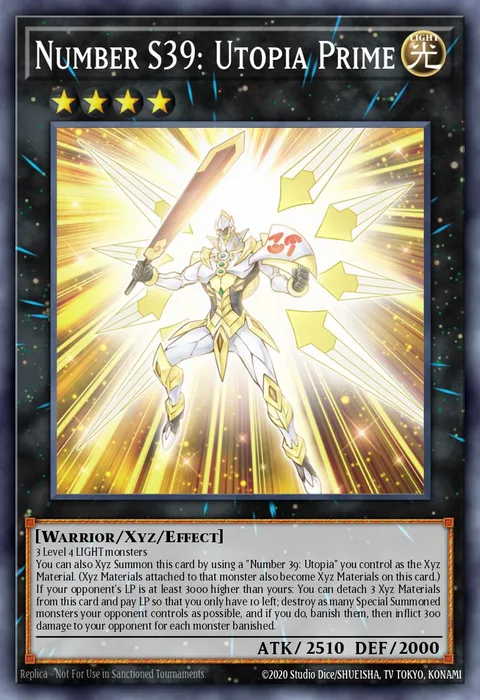 Number S39: Utopia Prime trading card