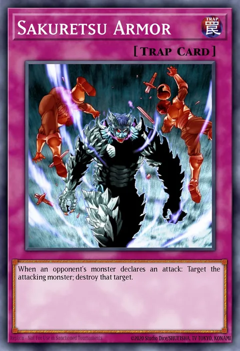 Sakuretsu Armor trading card