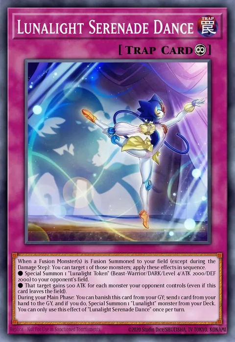 Lunalight Serenade Dance trading card
