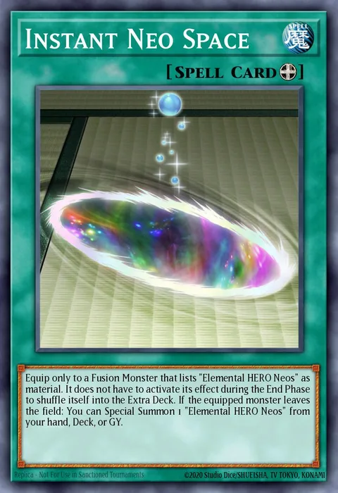 Instant Neo Space trading card
