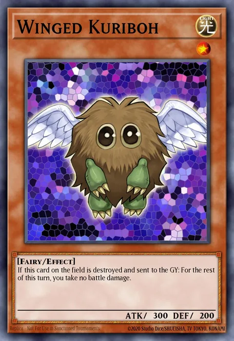 Winged Kuriboh trading card
