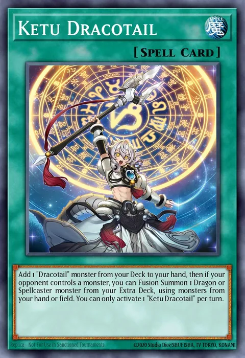Ketu Dracotail trading card