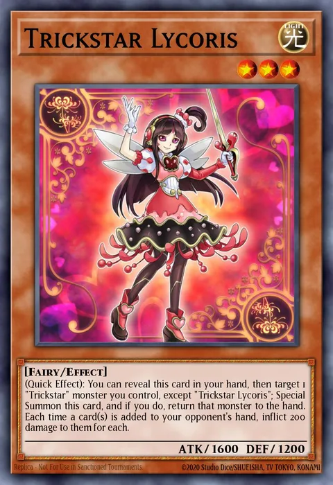 Trickstar Lycoris trading card