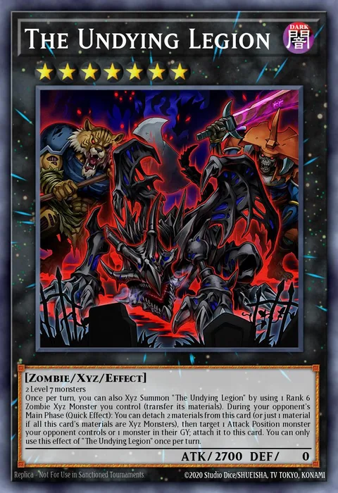 The Undying Legion trading card