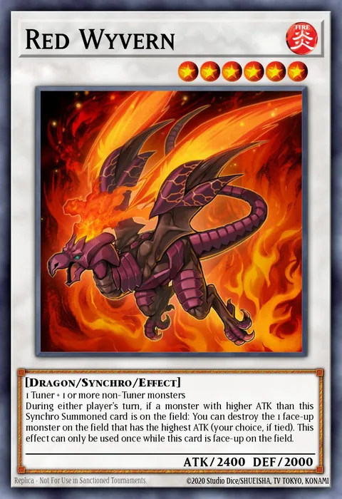 Red Wyvern trading card