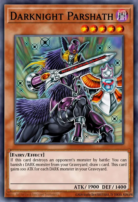Darknight Parshath trading card