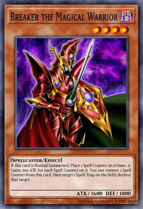 Breaker the Magical Warrior trading card