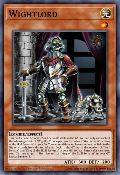 Wightlord trading card