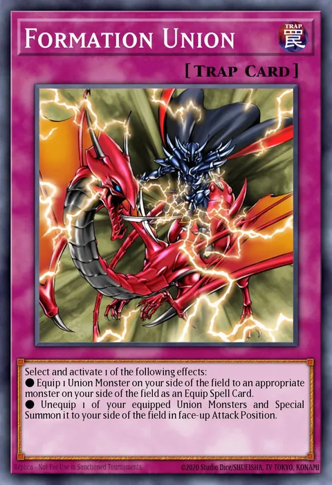 Formation Union trading card