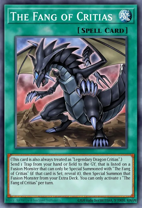 The Fang of Critias trading card